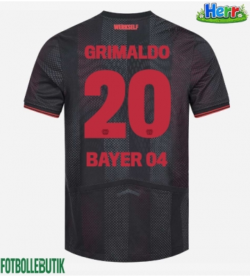 Bayer Leverkusen Alejandro Grimaldo #20 Hemmatröja 2025-26 Kortärmad
